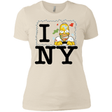 T-Shirts Ivory/ / X-Small I Hate NY Women's Premium T-Shirt