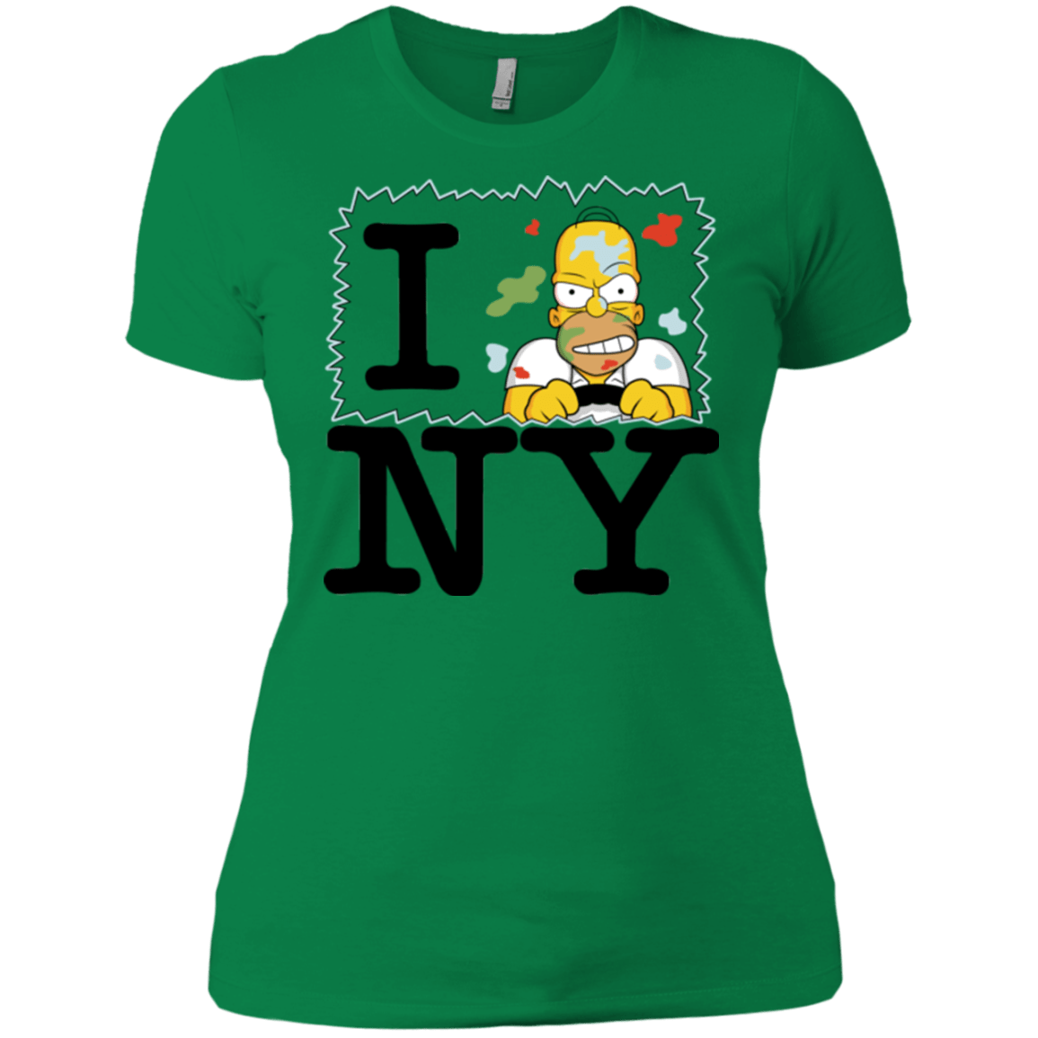 T-Shirts Kelly Green / X-Small I Hate NY Women's Premium T-Shirt