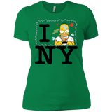 T-Shirts Kelly Green / X-Small I Hate NY Women's Premium T-Shirt