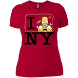 T-Shirts Red / X-Small I Hate NY Women's Premium T-Shirt