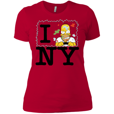 T-Shirts Red / X-Small I Hate NY Women's Premium T-Shirt