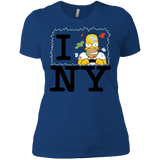 T-Shirts Royal / X-Small I Hate NY Women's Premium T-Shirt