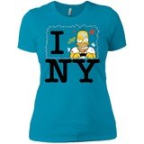 T-Shirts Turquoise / X-Small I Hate NY Women's Premium T-Shirt