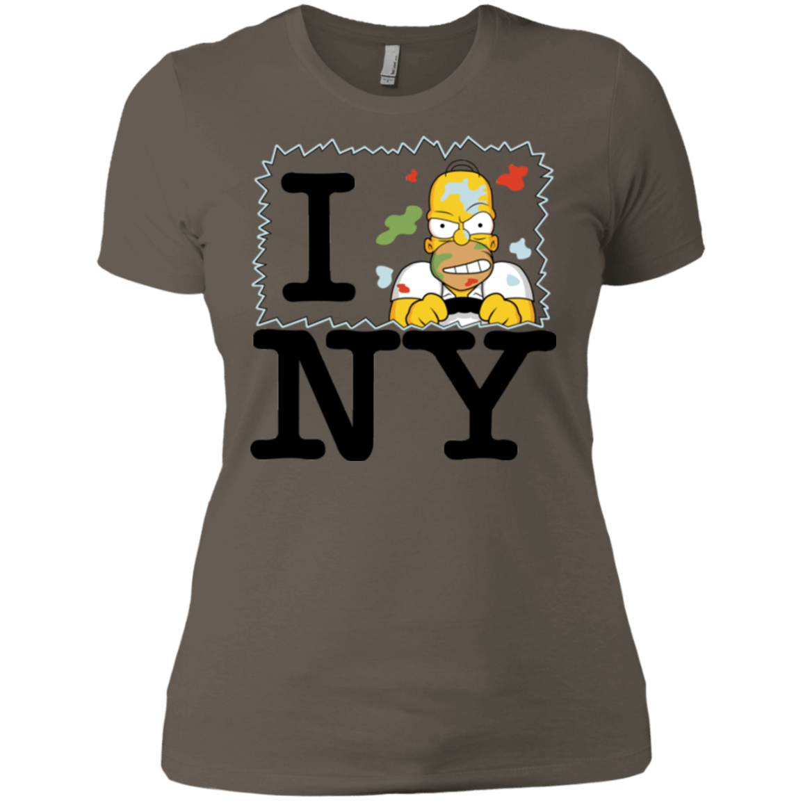 T-Shirts Warm Grey / X-Small I Hate NY Women's Premium T-Shirt