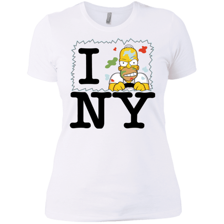 T-Shirts White / X-Small I Hate NY Women's Premium T-Shirt