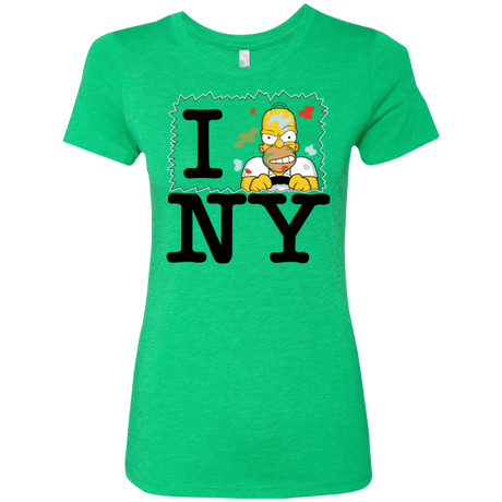 T-Shirts Envy / S I Hate NY Women's Triblend T-Shirt