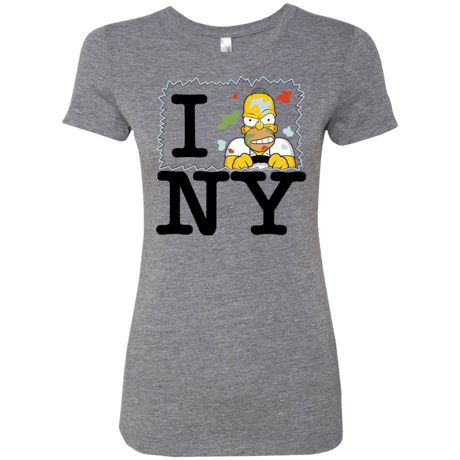 T-Shirts Premium Heather / S I Hate NY Women's Triblend T-Shirt