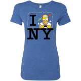 T-Shirts Vintage Royal / S I Hate NY Women's Triblend T-Shirt