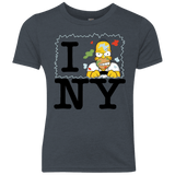T-Shirts Vintage Navy / YXS I Hate NY Youth Triblend T-Shirt