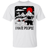 T-Shirts White / S I Hate People T-Shirt
