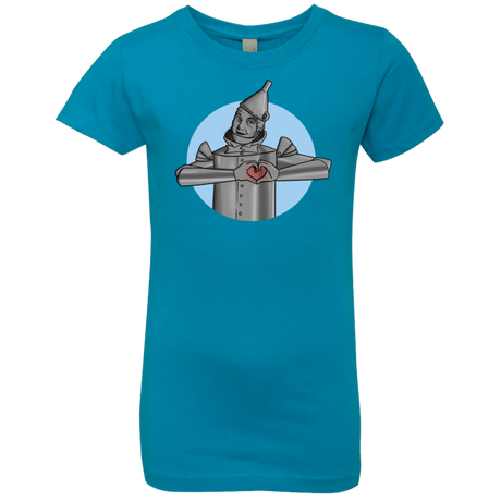 T-Shirts Turquoise / YXS I Have a Heart Girls Premium T-Shirt