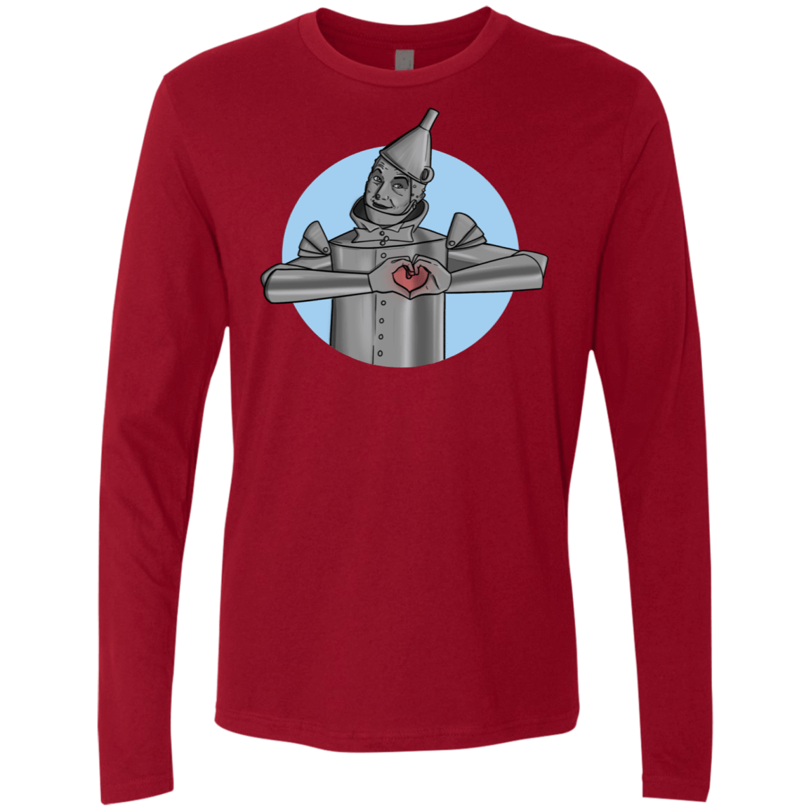 T-Shirts Cardinal / S I Have a Heart Men's Premium Long Sleeve