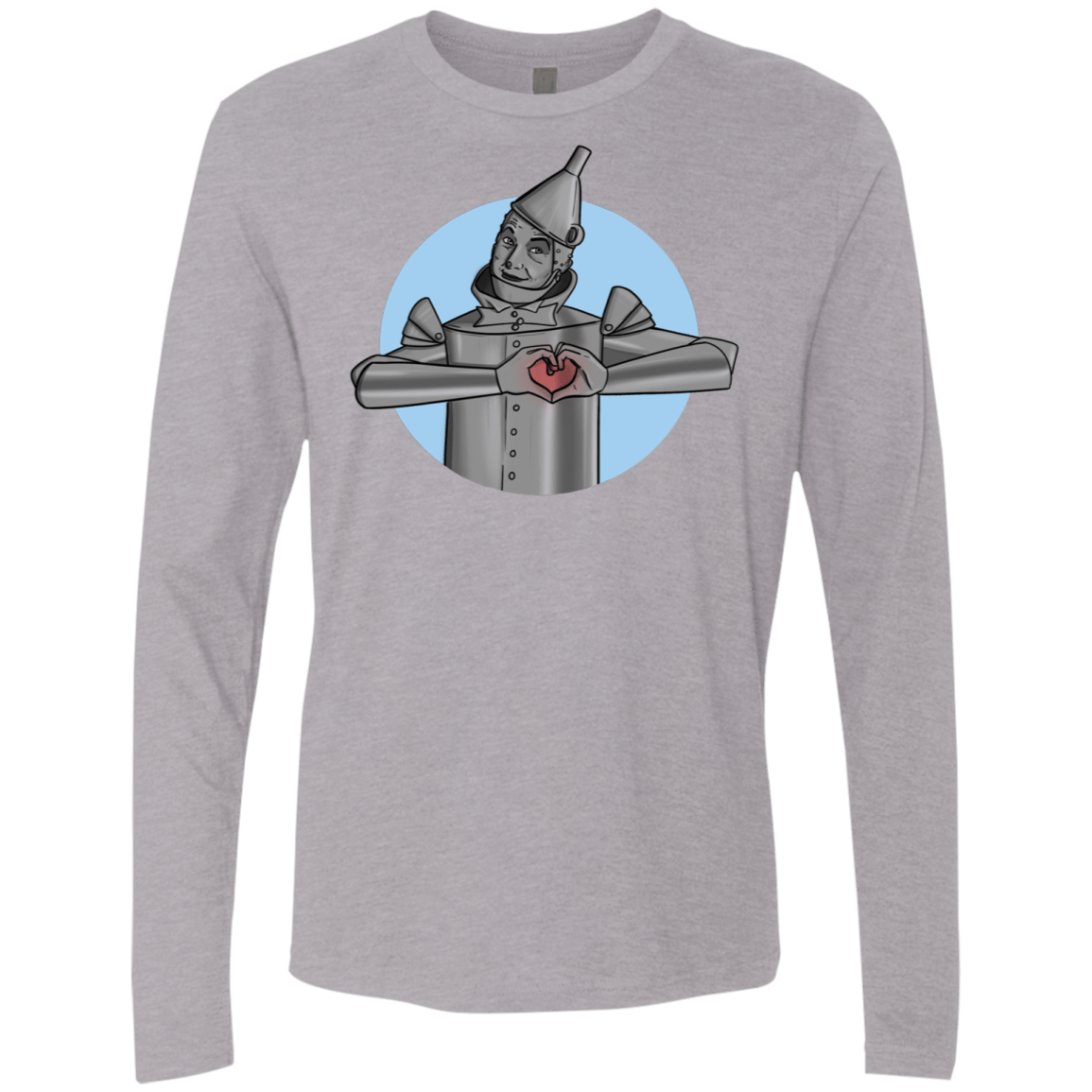 T-Shirts Heather Grey / S I Have a Heart Men's Premium Long Sleeve
