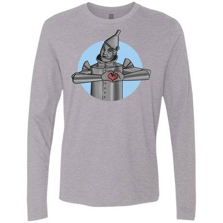 T-Shirts Heather Grey / S I Have a Heart Men's Premium Long Sleeve