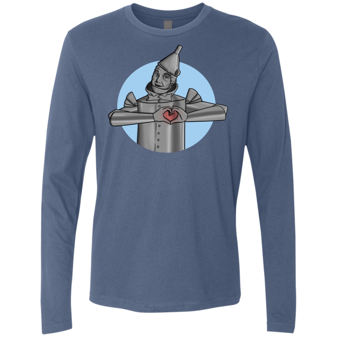 T-Shirts Indigo / S I Have a Heart Men's Premium Long Sleeve