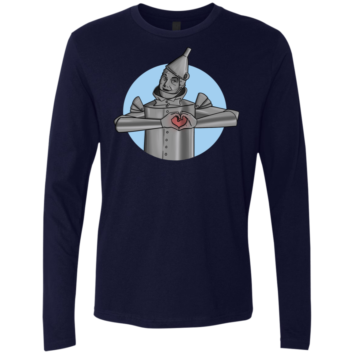 T-Shirts Midnight Navy / S I Have a Heart Men's Premium Long Sleeve