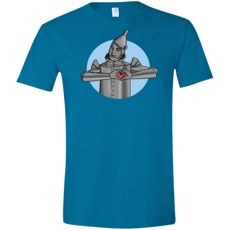 T-Shirts Antique Sapphire / S I Have a Heart Men's Semi-Fitted Softstyle