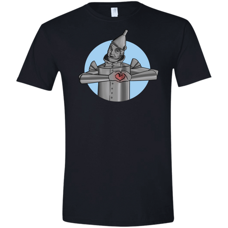 T-Shirts Black / X-Small I Have a Heart Men's Semi-Fitted Softstyle