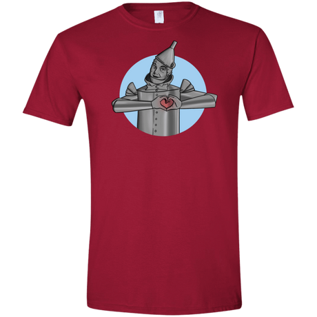 T-Shirts Cardinal Red / S I Have a Heart Men's Semi-Fitted Softstyle