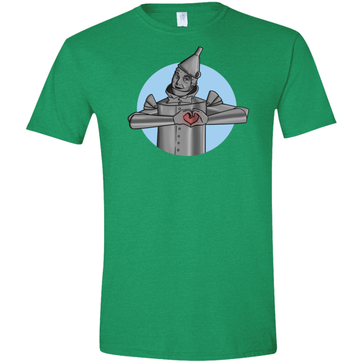 T-Shirts Heather Irish Green / S I Have a Heart Men's Semi-Fitted Softstyle