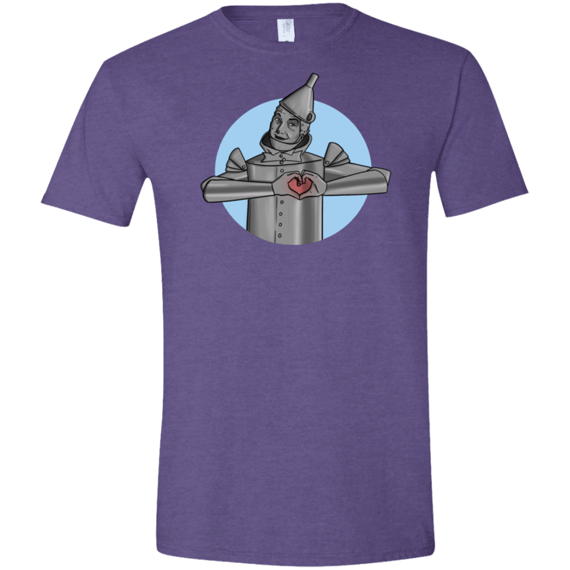 T-Shirts Heather Purple / S I Have a Heart Men's Semi-Fitted Softstyle