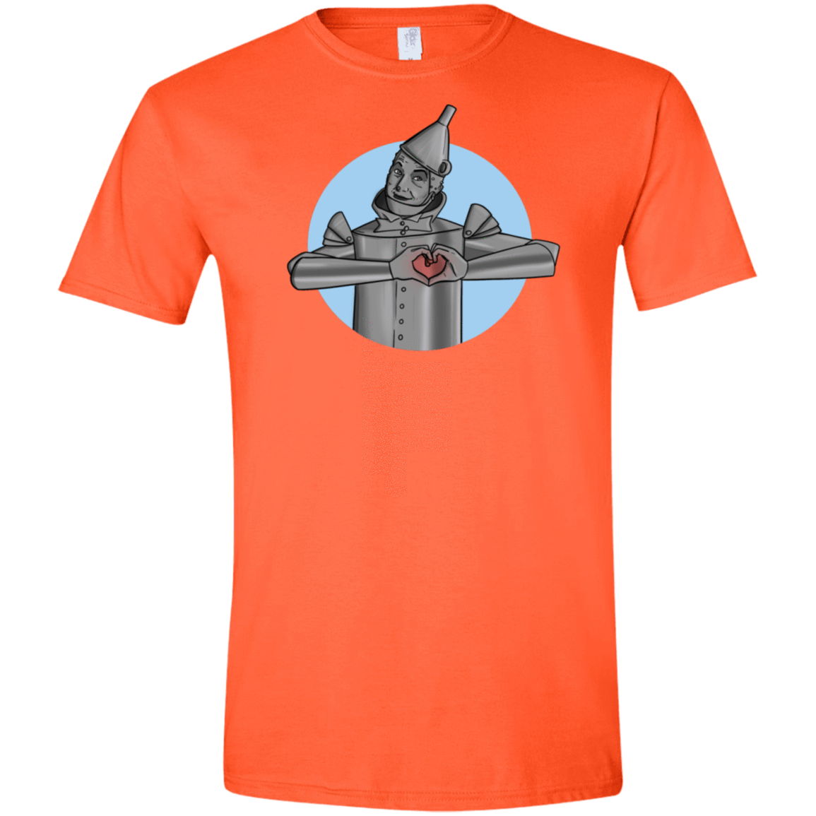 T-Shirts Orange / S I Have a Heart Men's Semi-Fitted Softstyle