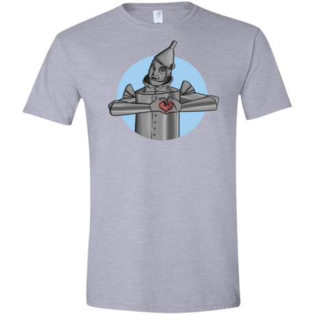 T-Shirts Sport Grey / X-Small I Have a Heart Men's Semi-Fitted Softstyle