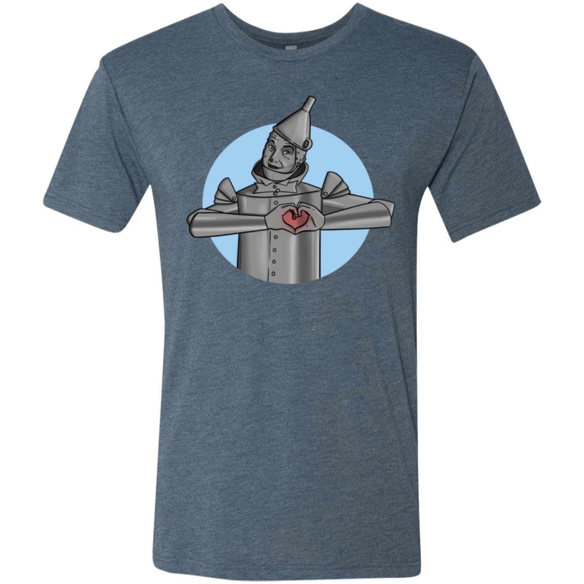 T-Shirts Indigo / S I Have a Heart Men's Triblend T-Shirt