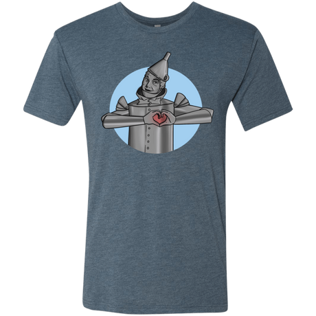 T-Shirts Indigo / S I Have a Heart Men's Triblend T-Shirt