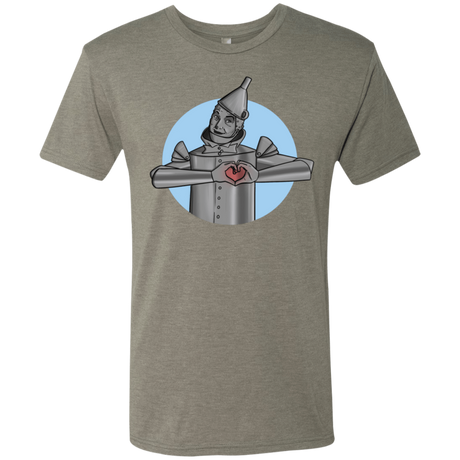 T-Shirts Venetian Grey / S I Have a Heart Men's Triblend T-Shirt