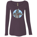 T-Shirts Vintage Purple / S I Have a Heart Women's Triblend Long Sleeve Shirt
