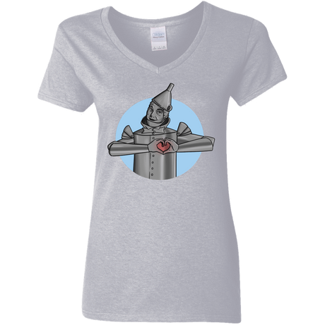 T-Shirts Sport Grey / S I Have a Heart Women's V-Neck T-Shirt