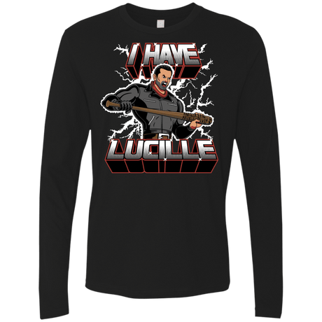 T-Shirts Black / Small I Have Lucille Men's Premium Long Sleeve