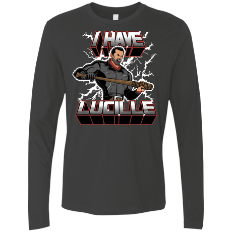 T-Shirts Heavy Metal / Small I Have Lucille Men's Premium Long Sleeve