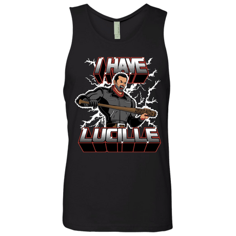 T-Shirts Black / Small I Have Lucille Men's Premium Tank Top