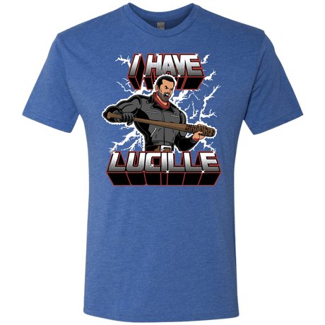 T-Shirts Vintage Royal / Small I Have Lucille Men's Triblend T-Shirt