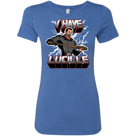 T-Shirts Vintage Royal / Small I Have Lucille Women's Triblend T-Shirt