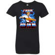 T-Shirts Black / YXS I have red on me Girls Premium T-Shirt