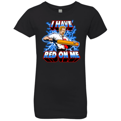 T-Shirts Black / YXS I have red on me Girls Premium T-Shirt