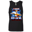 T-Shirts Black / Small I have red on me Men's Premium Tank Top