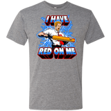 T-Shirts Premium Heather / Small I have red on me Men's Triblend T-Shirt