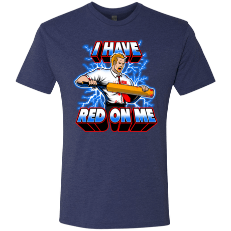 T-Shirts Vintage Navy / Small I have red on me Men's Triblend T-Shirt