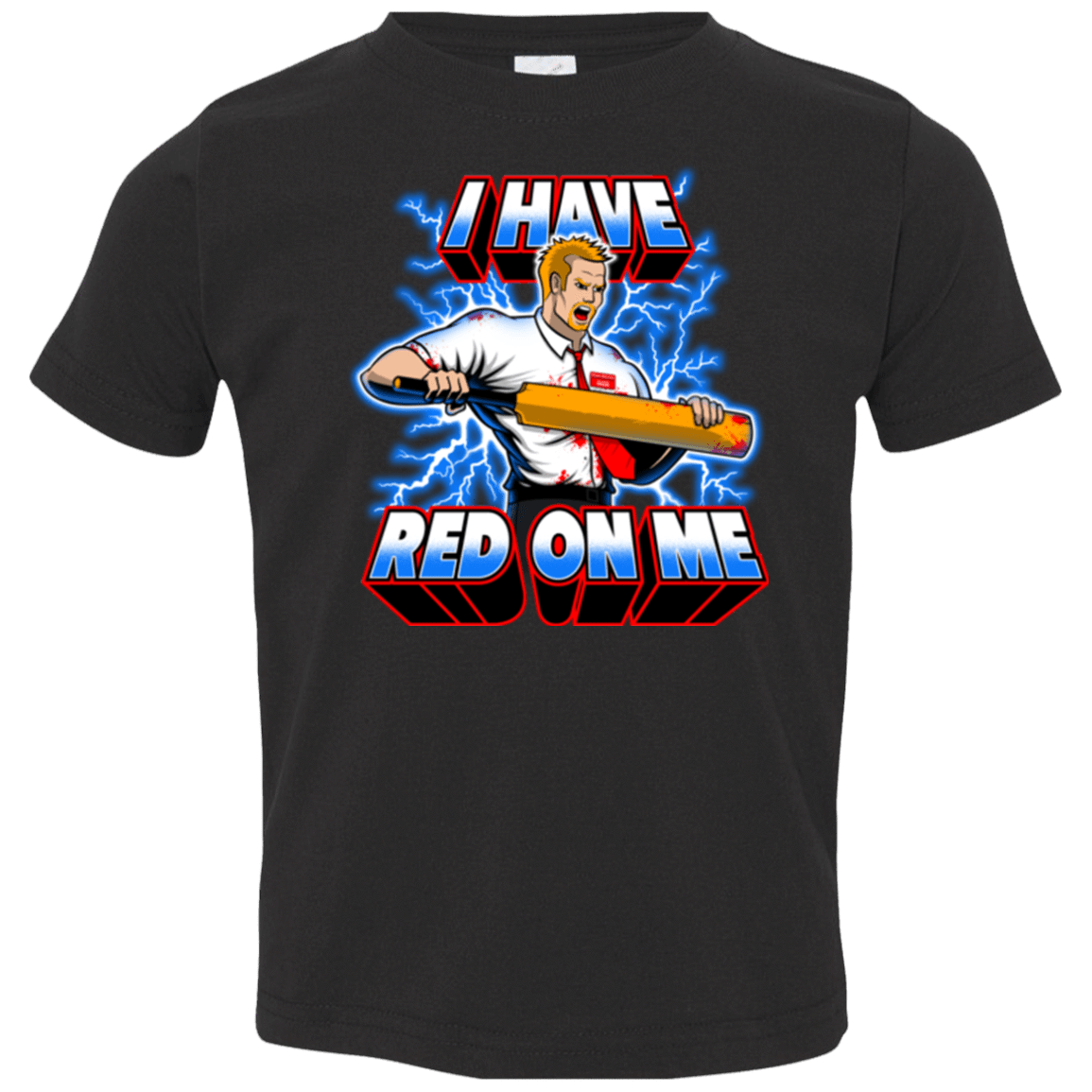 T-Shirts Black / 2T I have red on me Toddler Premium T-Shirt