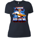 T-Shirts Indigo / X-Small I have red on me Women's Premium T-Shirt
