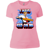 T-Shirts Light Pink / X-Small I have red on me Women's Premium T-Shirt