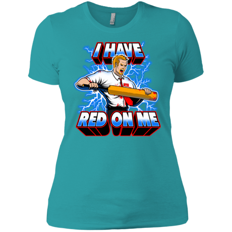 T-Shirts Tahiti Blue / X-Small I have red on me Women's Premium T-Shirt