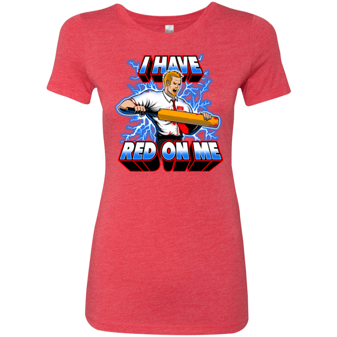 T-Shirts Vintage Red / Small I have red on me Women's Triblend T-Shirt