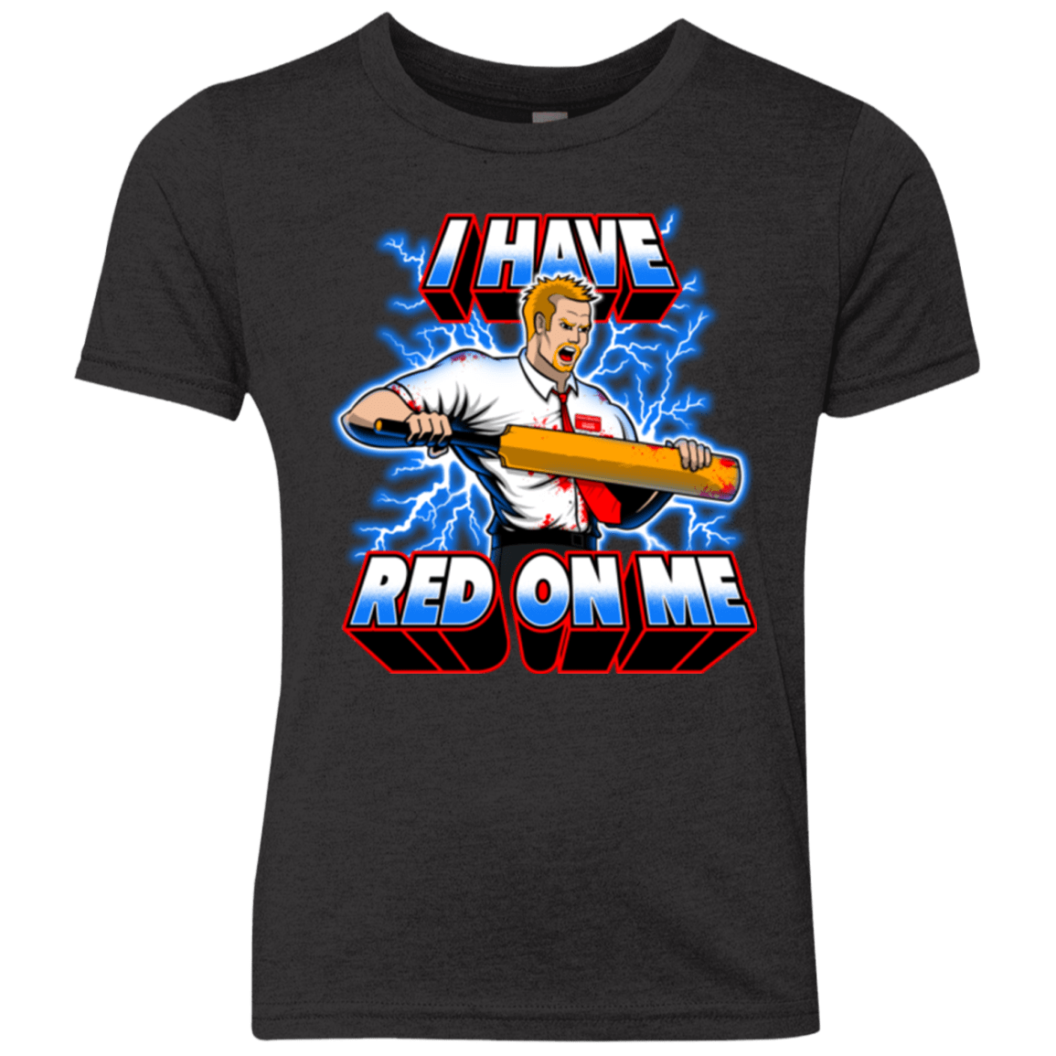 T-Shirts Vintage Black / YXS I have red on me Youth Triblend T-Shirt