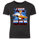 T-Shirts Vintage Black / YXS I have red on me Youth Triblend T-Shirt