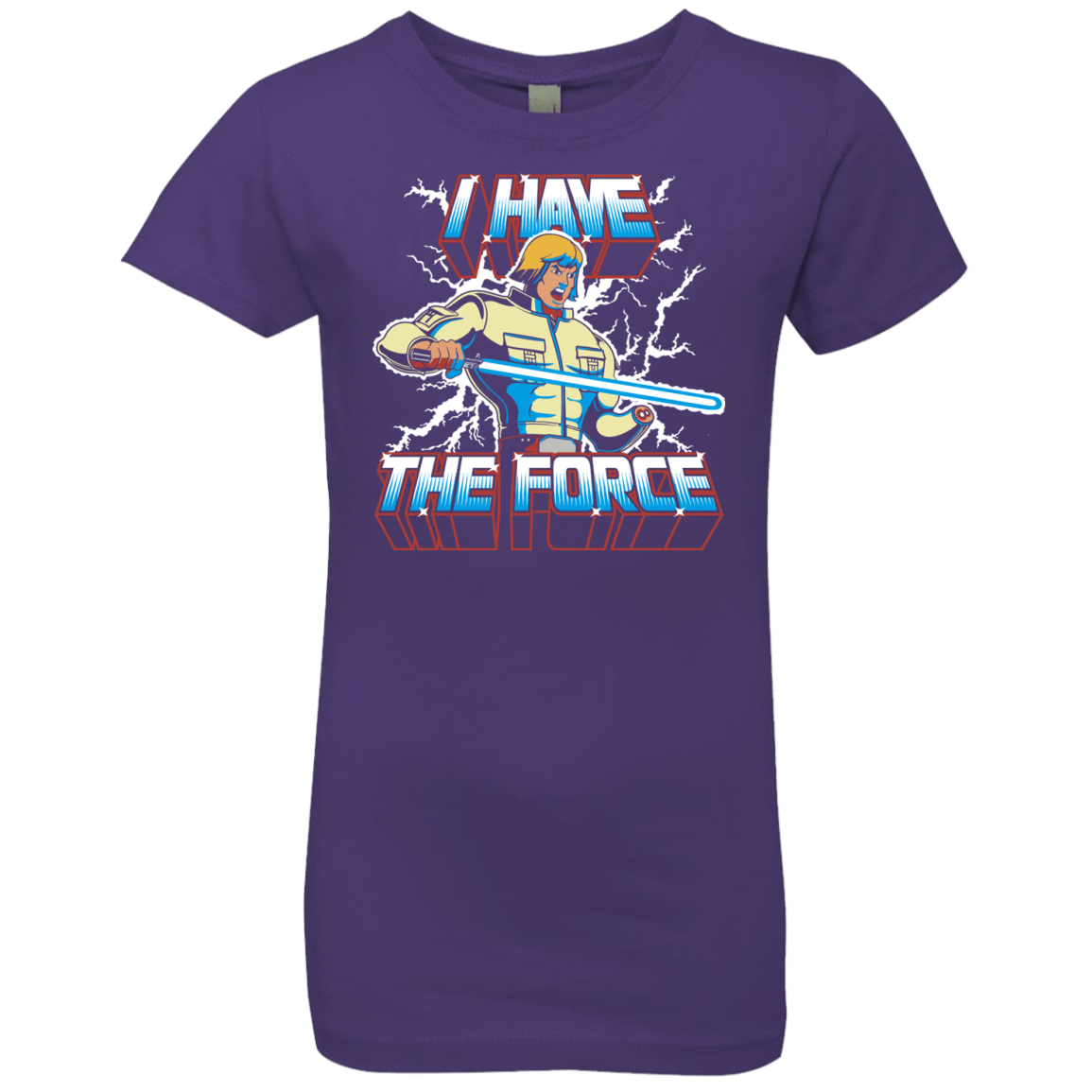 T-Shirts Purple Rush / YXS I Have the Force Girls Premium T-Shirt